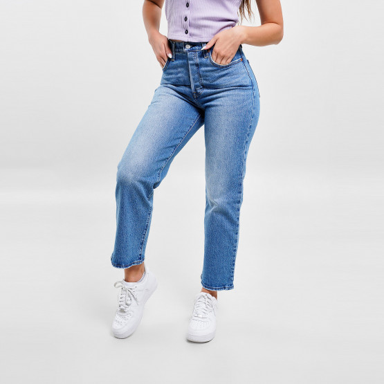 Levi's Ribcage Straight Ankle Γυναικείο Τζιν Παντελόνι