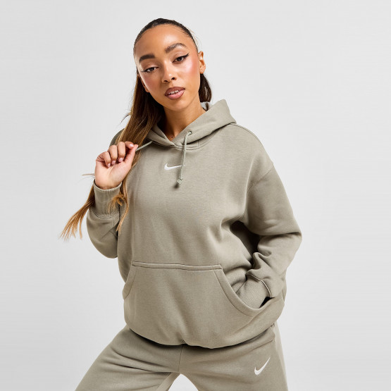 Nike Phoenix Fleece Oversized Γυναικεία Μπλούζα με Κουκούλα