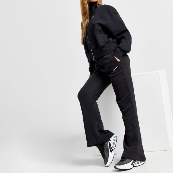 Nike Phoenix Fleece Flare Γυναικείο Παντελόνι Φόρμας