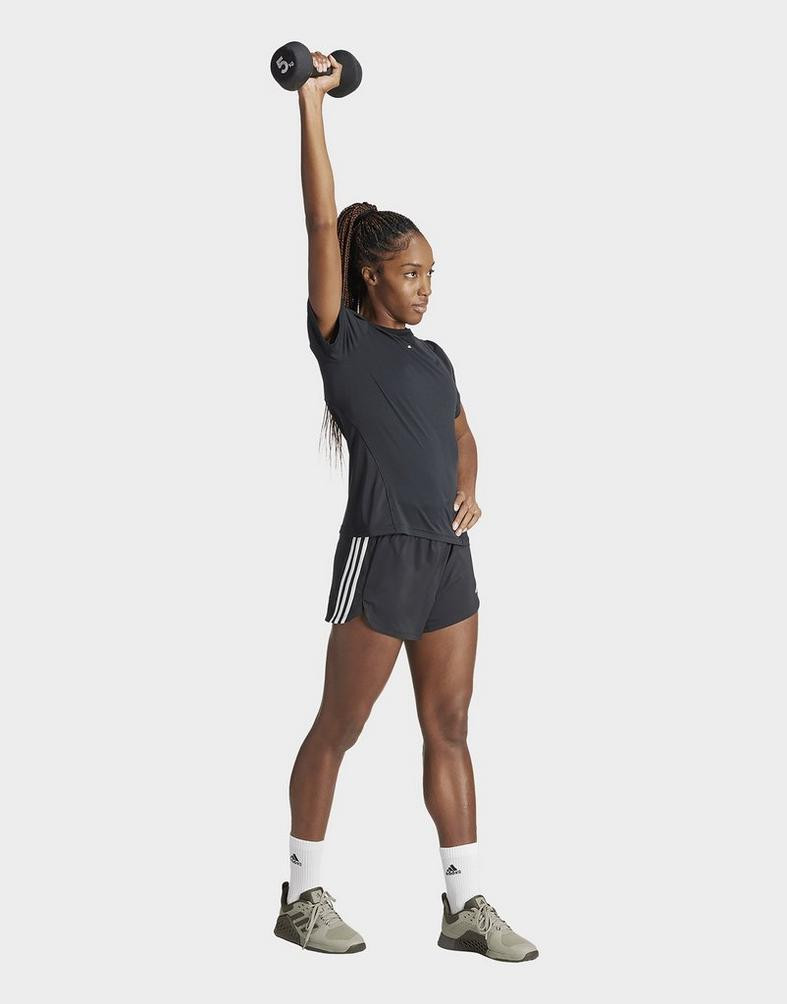 adidas Pacer Training 3-Stripes Woven High-Rise Sh